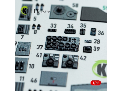 Dornier Do-217 N/J - Interior 3d Decals (For Icm Kits) - image 5