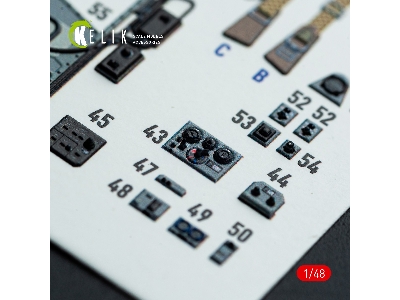 Dornier Do-217 N/J - Interior 3d Decals (For Icm Kits) - image 8