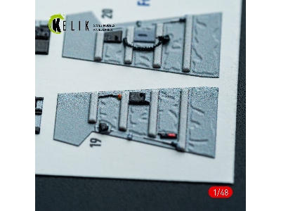 Mcdonnell Douglas Rf-4 E Phantom - Interior 3d-decals (For Hasegawa Kits) - image 3