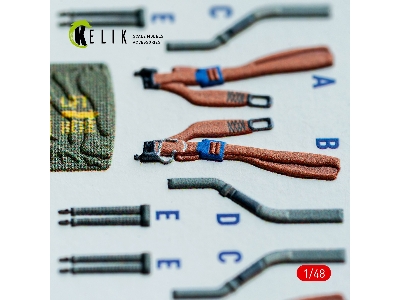 Mcdonnell Douglas Rf-4 E Phantom - Interior 3d-decals (For Hasegawa Kits) - image 6