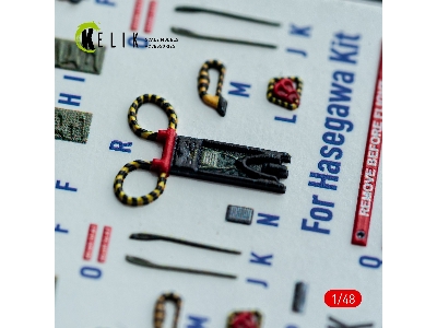 Mcdonnell Douglas Rf-4 E Phantom - Interior 3d-decals (For Hasegawa Kits) - image 16