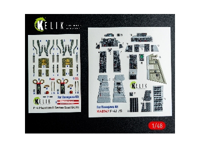 Mcdonnell Douglas F-4 J/S Phantom - Interior 3d-decals (For Hasegawa Kits) - image 1