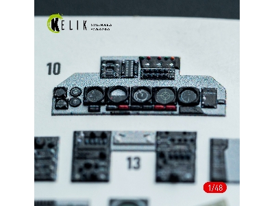 Mcdonnell Douglas F-4 J/S Phantom - Interior 3d-decals (For Hasegawa Kits) - image 3