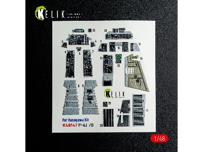 Mcdonnell Douglas F-4 J/S Phantom - Interior 3d-decals (For Hasegawa Kits) - image 5