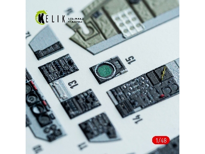 Mcdonnell Douglas F-4 J/S Phantom - Interior 3d-decals (For Hasegawa Kits) - image 10