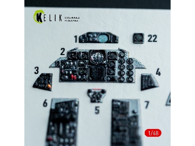 Mcdonnell Douglas F-4 J/S Phantom - Interior 3d-decals (For Hasegawa Kits) - image 11