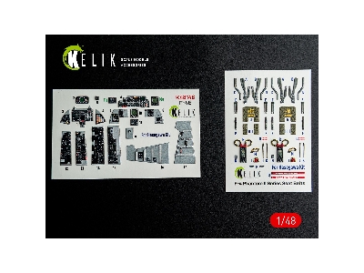 Mcdonnell Douglas F-4 E Phantom - Interior 3d-decals (For Hasegawa Kits) - image 1