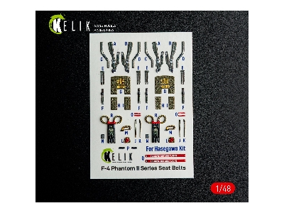 Mcdonnell Douglas F-4 E Phantom - Interior 3d-decals (For Hasegawa Kits) - image 2