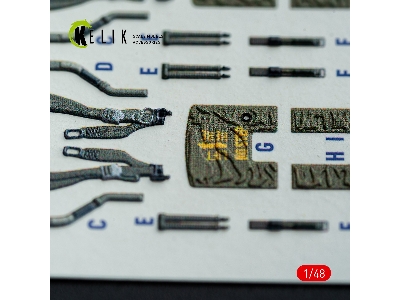 Mcdonnell Douglas F-4 E Phantom - Interior 3d-decals (For Hasegawa Kits) - image 3