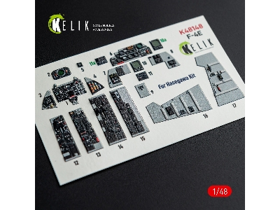 Mcdonnell Douglas F-4 E Phantom - Interior 3d-decals (For Hasegawa Kits) - image 6