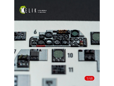 Mcdonnell Douglas F-4 E Phantom - Interior 3d-decals (For Hasegawa Kits) - image 7