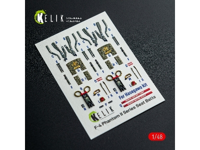 Mcdonnell Douglas F-4 E Phantom - Interior 3d-decals (For Hasegawa Kits) - image 8