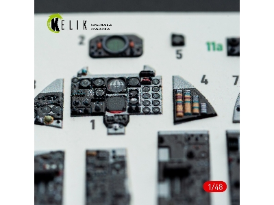 Mcdonnell Douglas F-4 E Phantom - Interior 3d-decals (For Hasegawa Kits) - image 9