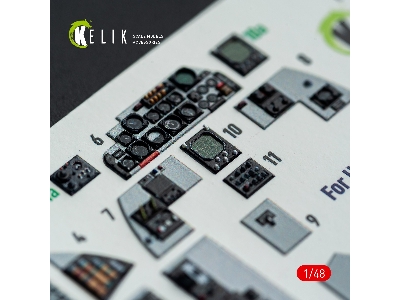 Mcdonnell Douglas F-4 E Phantom - Interior 3d-decals (For Hasegawa Kits) - image 10