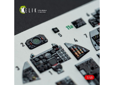 Mcdonnell Douglas F-4 E Phantom - Interior 3d-decals (For Hasegawa Kits) - image 11