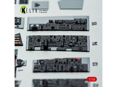 Mcdonnell Douglas F-4 E Phantom - Interior 3d-decals (For Hasegawa Kits) - image 12