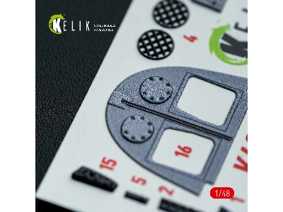 Bae Harrier Gr.3 - Interior 3d-decals (For Kinetic Kits) - image 6