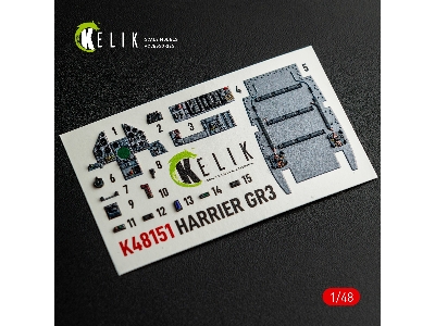 Bae Harrier Gr.3 - Interior 3d-decals (For Kinetic Kits) - image 14