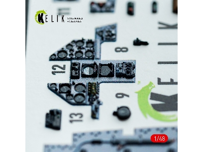 Mcdonnell Douglas Av-8 A Harier (Early) - Interior 3d-decals (For Kinetic Kits) - image 3