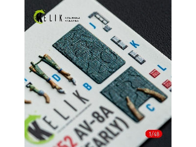 Mcdonnell Douglas Av-8 A Harier (Early) - Interior 3d-decals (For Kinetic Kits) - image 8