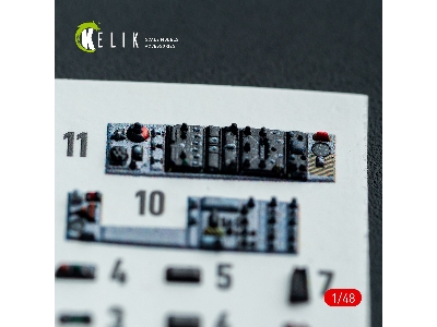 Mcdonnell Douglas Av-8 A Harier (Early) - Interior 3d-decals (For Kinetic Kits) - image 16