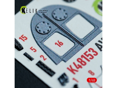 Mcdonnell Douglas Av-8 A Harier (Late) - Interior 3d-decals (For Kinetic Kits) - image 3