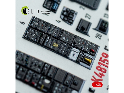 Grumman F-14 A Tomcat - Interior 3d-decals (For Gwh Kits) - image 12