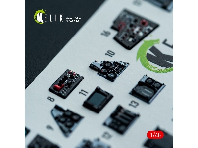 Grumman F-14 A Tomcat - Interior 3d-decals (For Hasegawa Kits) - image 4