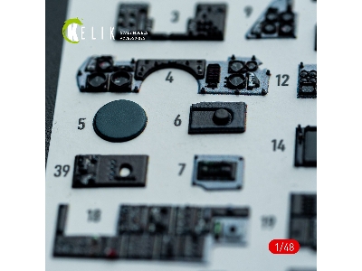 Grumman F-14 A Tomcat - Interior 3d-decals (For Hasegawa Kits) - image 7