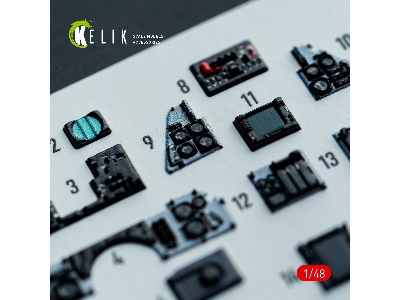 Grumman F-14 A Tomcat - Interior 3d-decals (For Hasegawa Kits) - image 9