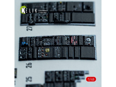 Grumman F-14 A Tomcat - Interior 3d-decals (For Gwh Kits) - image 4