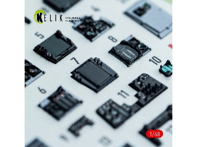 Grumman F-14 A Tomcat - Interior 3d-decals (For Gwh Kits) - image 6