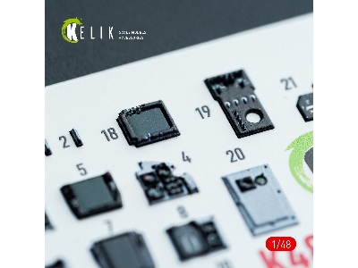 Grumman F-14 A Tomcat - Interior 3d-decals (For Gwh Kits) - image 7