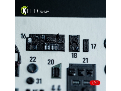 Handley Page Hampden B.Mk.1 - Interior 3d-decals (For Icm Kits) - image 5