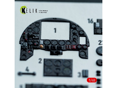 Handley Page Hampden B.Mk.1 - Interior 3d-decals (For Icm Kits) - image 6