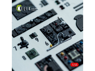 Handley Page Hampden B.Mk.1 - Interior 3d-decals (For Icm Kits) - image 9