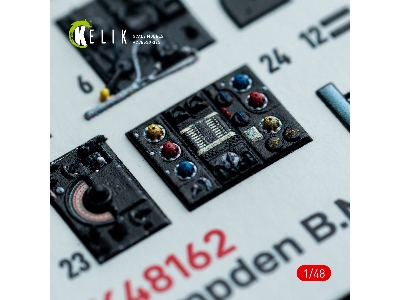 Handley Page Hampden B.Mk.1 - Interior 3d-decals (For Icm Kits) - image 10