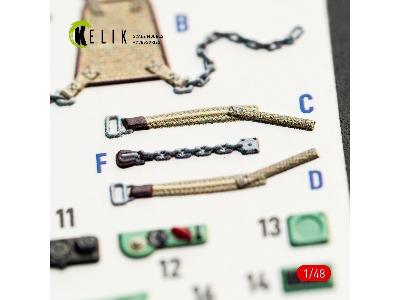 Macchi C.200 Saetta - Interior 3d-decals (For Italeri Kits) - image 6