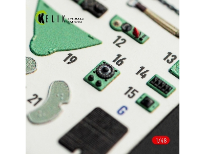 Macchi C.200 Saetta - Interior 3d-decals (For Italeri Kits) - image 7