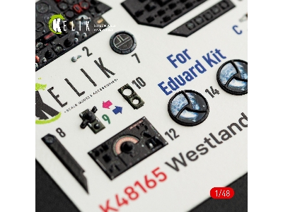Westland Lysander Mk.Iii - Interior 3d-decals (For Eduard Kits) - image 3