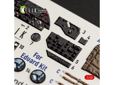 Westland Lysander Mk.Iii - Interior 3d-decals (For Eduard Kits) - image 4