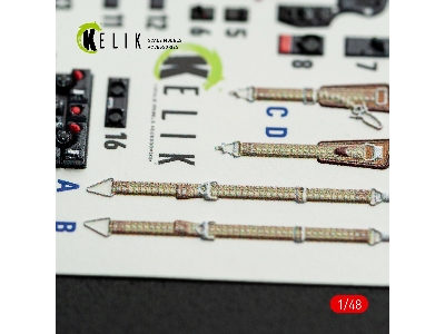 Henschel Hs-129 B - Interior 3d-decals (For Takom Kits) - image 5