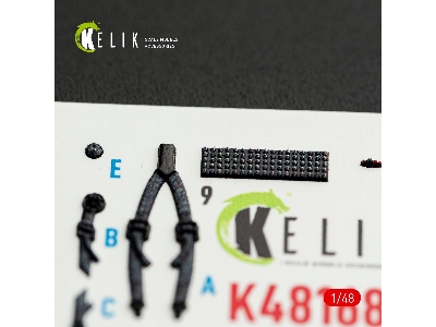 Mh-6j Little Bird - Interior 3d-decals (For Icm Kits) - image 7