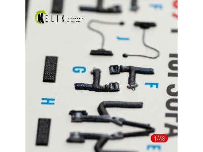 Lockheed Martin F-16i Sufa - Interior 3d-decals (For Gwh Kits) - image 4