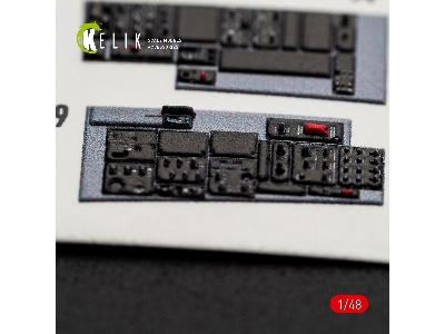 Lockheed Martin F-16i Sufa - Interior 3d-decals (For Gwh Kits) - image 13