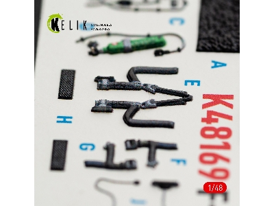 Lockheed Martin F-16i Sufa - Interior 3d-decals (For Gwh Kits) - image 16