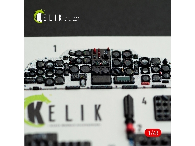 Sikorsky H-34a / Uh-34d - Interior 3d-decals (For Italeri Kits) - image 3