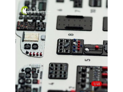 Sikorsky H-34a / Uh-34d - Interior 3d-decals (For Italeri Kits) - image 8