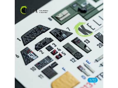 Grumman Tbm-3 Avenger - Interior 3d Decals (For Hobby Boss Kits) - image 4