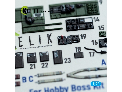 Grumman Tbm-3 Avenger - Interior 3d Decals (For Hobby Boss Kits) - image 5